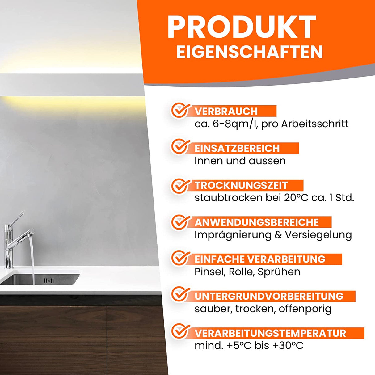 Produktmerkmale von BEKATEQ-Beschichtung.