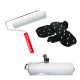 Farbroller, Stachelwalze, Nagelschuhe-Set.