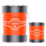 Zwei Dosen PU Versiegelung.