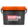 Eimer mit "Dichton Innenpremium"-Aufschrift.