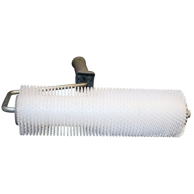 Entlüftungsrolle mit Griff, Nahaufnahme.