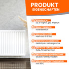 Produktbeschreibung für Heizkörperlack.