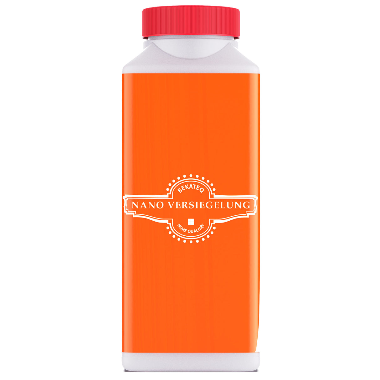 Flasche mit Nano Versiegelung.