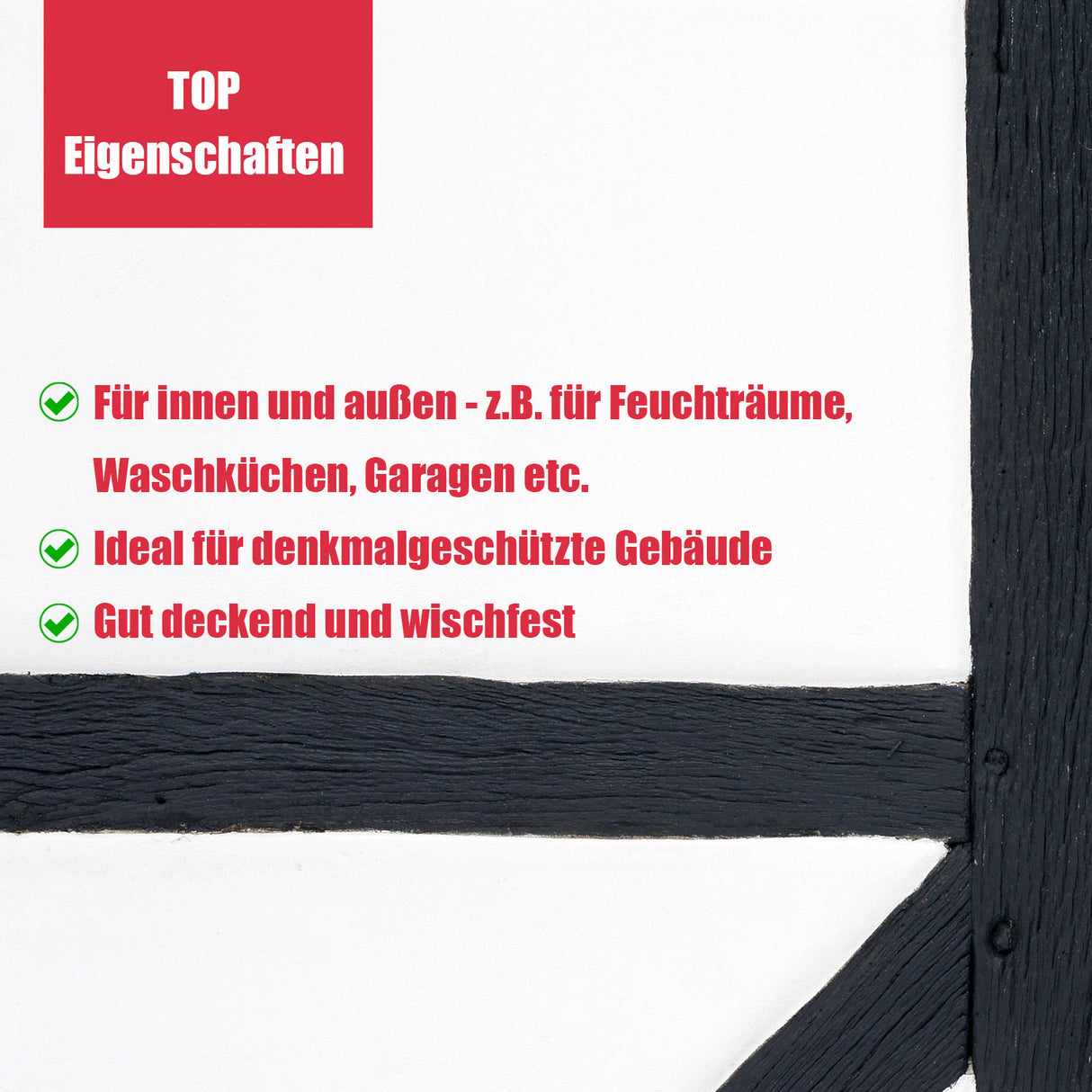 Text über Eigenschaften von Farbe.