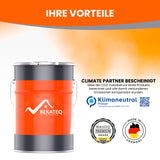 Farbeimer mit BEKATEQ-Logo.